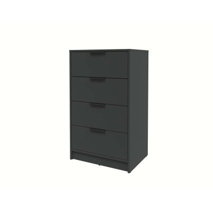 Kомод КТ-К60 (Антрацит ЛДСП/ Антрацит ЛДСП) Ш600 В1020 Г451