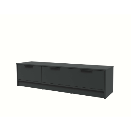 Тумба КТ-ТВ3-35 (Антрацит ЛДСП/ Антрацит ЛДСП) Ш1360 В348 Г355
