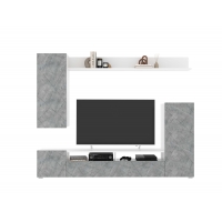 Набор мебели для гостиной NEO-5 (Керамика/ Белый) Ш2130 В1700 Г330 Без подсветки