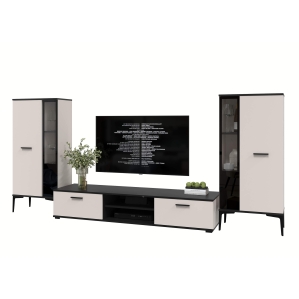 Набор мебели для гостиной NEO-8 (Черный/ Персидский жемчуг) Ш2955 В13250 Г335