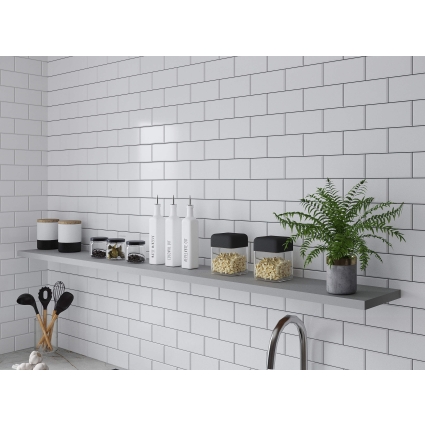 Полка К180 (Серый) Ш1800 В25 Г230 Полка К180 (Серый) Ш1800 В25 Г230