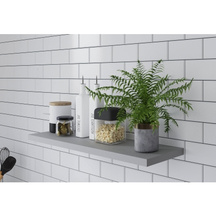 Полка К70 (Серый) Ш700 В25 Г230 Полка К70 (Серый) Ш700 В25 Г230