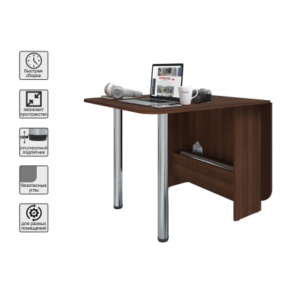 Стол-Книга СТ-005 Д250 (1576) Ш900 В740 (Орех донской)