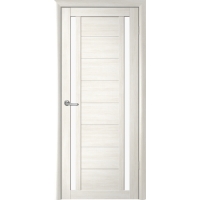 Дверь межкомнатная Рига (Белый Кипарис/ Белый Акрилат) 