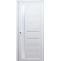 Дверь межкомнатная Севилья (Кедр Снежный/ Белый Акрилат) 