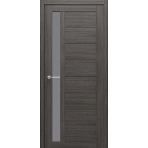Дверь межкомнатная Севилья (Кедр Серый/ Матовое стекло) 