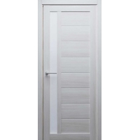 Дверь межкомнатная Севилья (Белый Кипарис/ Белый Акрилат) 