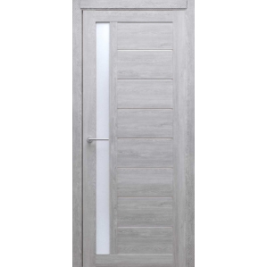 Дверь межкомнатная Севилья (Дуб Нордик/ Белый Акрилат) 