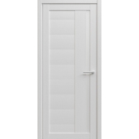 Дверь межкомнатная Валенсия (Кедр Снежный/ Белый Акрилат) 