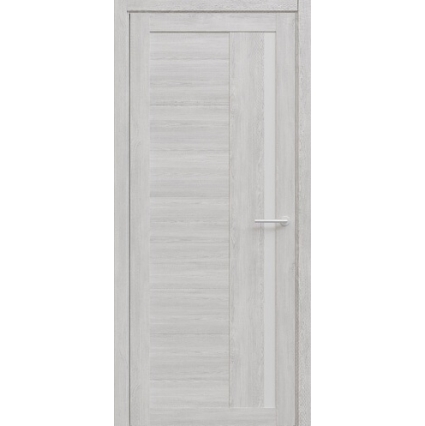 Дверь межкомнатная Валенсия (Дуб Нордик/ Белый Акрилат) 