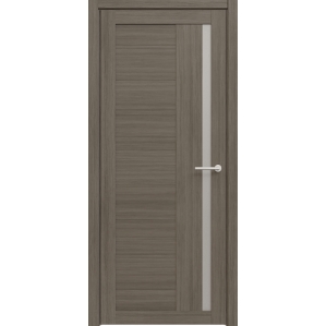 Дверь межкомнатная Валенсия (Кедр Серый/ Матовое стекло) 