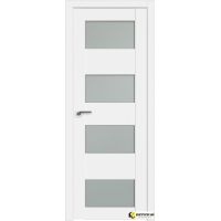 Дверь межкомнатная Flash Eco 02 (Белый/ Матовое стекло)