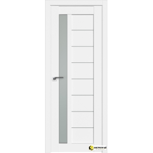 Дверь межкомнатная Flash Eco 04 (Белый/ Матовое стекло)