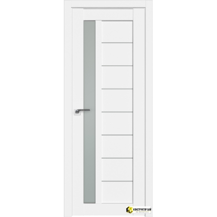 Дверь межкомнатная Flash Eco 04 (Белый/ Матовое стекло)