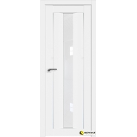 Дверь межкомнатная Flash Eco 05 (Белый/ Белый лакобель)