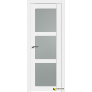 Дверь межкомнатная Flash Eco 20 (Белый/ Матовое стекло)
