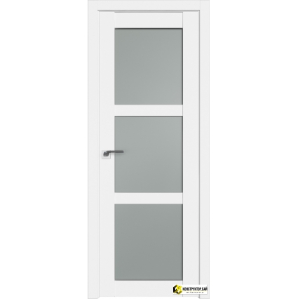 Дверь межкомнатная Flash Eco 20 (Белый/ Матовое стекло)