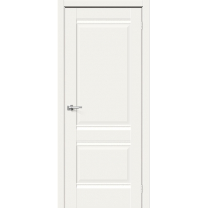 Дверь межкомнатная Прима-2 ПГ Hard Flex (Белый микс)
