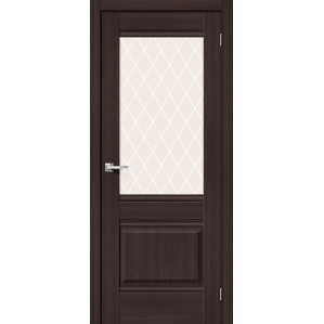 Дверь межкомнатная Прима-3 (Wenge Veralinga)