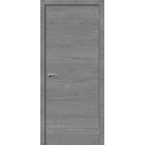 Дверь межкомнатная NEXT-Z (50AL)/ West Skyline  + замок WC (ALUM кромка с 4-х ст..