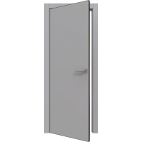 Дверь межкомнатная PRIME Line 0 ПЭТ (Grey Silk/ кромка ABS)