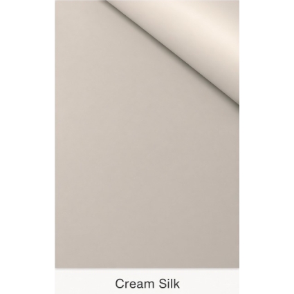 Дверь межкомнатная PRIME Line 0 ПЭТ G (Cream Silk) кромка ABS Черная