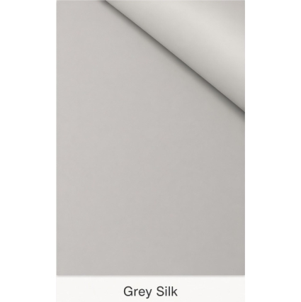 Дверь межкомнатная PRIME Line 0 ПЭТ G (Grey Silk) кромка ABS Черная