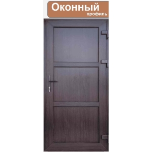 Дверь ПВХ внутренняя "М9" глухая (Темная вишня/ Белая) Дверь ПВХ внутренняя "М9" глухая (Темная вишня/ Белая)