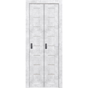 Дверь межкомнатная складная-книга Амати 01 (Бетон Снежный/ Матовое стекло) 40+40.. Дверь межкомнатная складная-книга Амати 01 (Бетон Снежный/ Матовое стекло) 40+40..