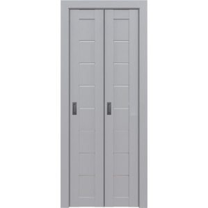 Дверь межкомнатная складная-книга Амати 01 (Грей/ Матовое Стекло) 40+40 см Дверь межкомнатная складная-книга Амати 01 (Грей/ Матовое Стекло) 40+40 см