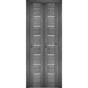 Дверь межкомнатная складная-книга Амати 01 (Дуб шале Графит/ Матовое стекло) 40+.. Дверь межкомнатная складная-книга Амати 01 (Дуб шале Графит/ Матовое стекло) 40+..