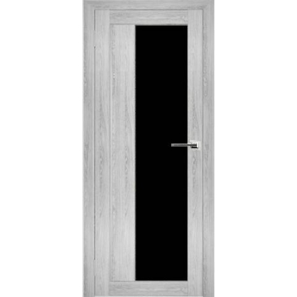 Дверь межкомнатная "Амати 09" Сканди (Черное стекло)
