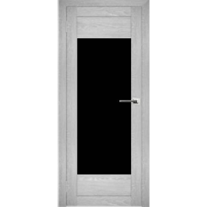 Дверь межкомнатная "Амати 14" Сканди (Черное стекло)