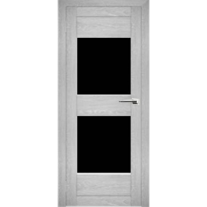 Дверь межкомнатная "Амати 15" Сканди (Черное стекло)