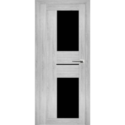 Дверь межкомнатная "Амати 22" Сканди (Черное стекло)