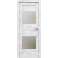 Дверь межкомнатная Амати 16 (Бетон Снежный/ Матовое стекло) Дверь межкомнатная Амати 16 (Бетон Снежный/ Матовое стекло)