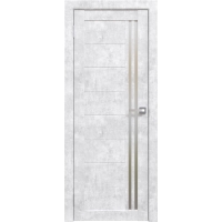 Дверь межкомнатная Амати 26 (Бетон Снежный/ Матовое стекло) 