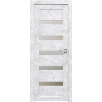 Дверь межкомнатная Амати 03 (Бетон Снежный/ Матовое стекло) Дверь межкомнатная Амати 03 (Бетон Снежный/ Матовое стекло)