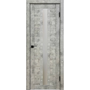 Дверь межкомнатная Амати 17 (Бетон светлый/ Матовое стекло) Дверь межкомнатная Амати 17 (Бетон светлый/ Матовое стекло)