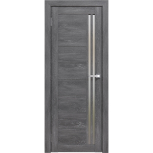 Дверь межкомнатная Амати 26 (Дуб шале графит/ Матовое стекло)