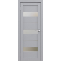 Дверь межкомнатная Амати 12 (Грей/ Матовое стекло) Дверь межкомнатная Амати 12 (Грей/ Матовое стекло)