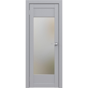 Дверь межкомнатная Амати 14 (Грей/ Матовое стекло)