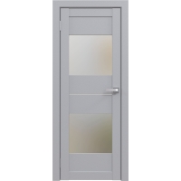 Дверь межкомнатная Амати 16 (Грей/ Матовое стекло) Дверь межкомнатная Амати 16 (Грей/ Матовое стекло)