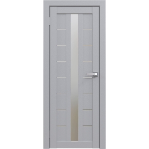 Дверь межкомнатная Амати 17 (Грей/ Матовое стекло) Дверь межкомнатная Амати 17 (Грей/ Матовое стекло)