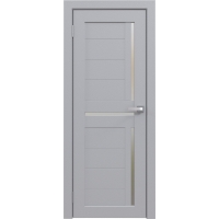 Дверь межкомнатная Амати 18 (Грей/ Матовое стекло)