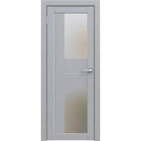 Дверь межкомнатная Амати 22 (Грей/ Матовое стекло)
