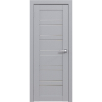 Дверь межкомнатная Амати 25 (Грей/ Матовое стекло)