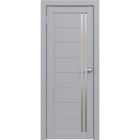 Дверь межкомнатная Амати 26 (Грей/ Матовое стекло)