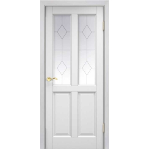 Дверь межкомнатная "М15" ПО Белый воск Дверь межкомнатная "М15" ПО Белый воск