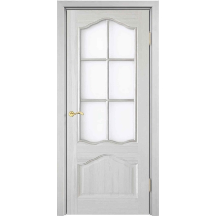 Дверь межкомнатная "М1" ПО Белый воск
